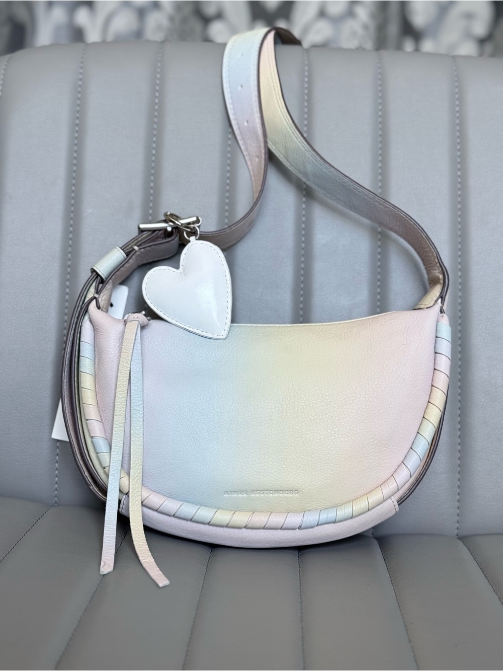 Aimee Kestenberg Pastel Ombre Cloud Nine Crescent Shoulder Crossbody